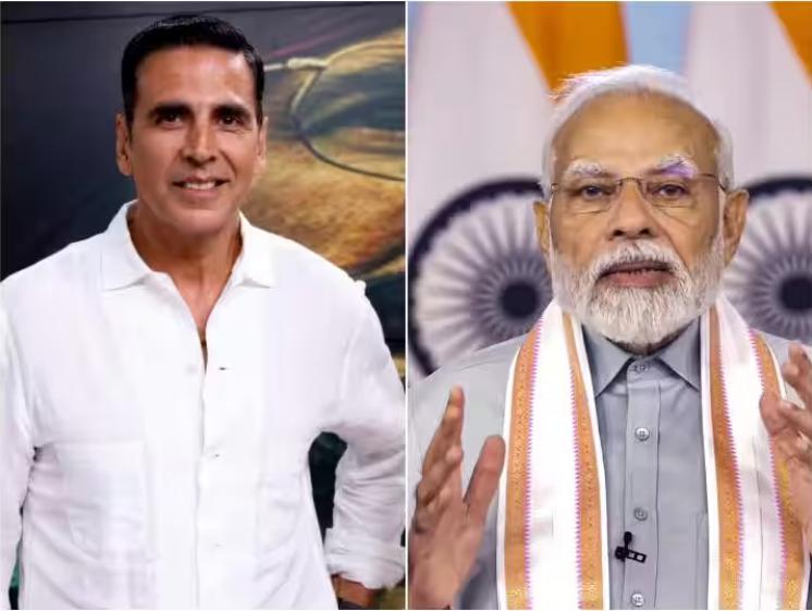 akshay kumar on pm modi new song