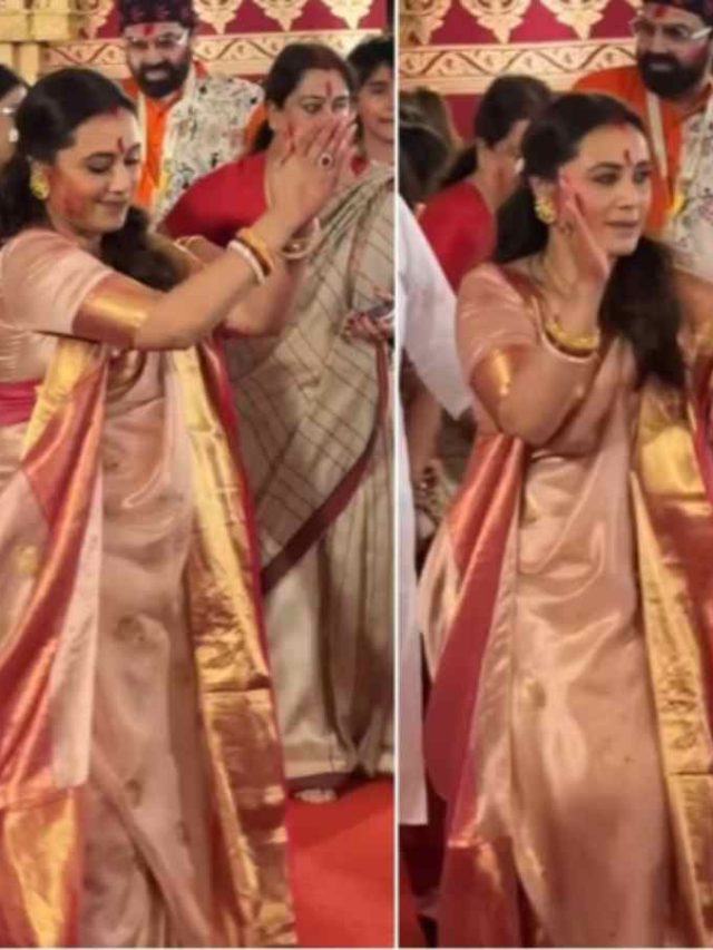 durga pooja 2023 rani mukherjee sindoor khela
