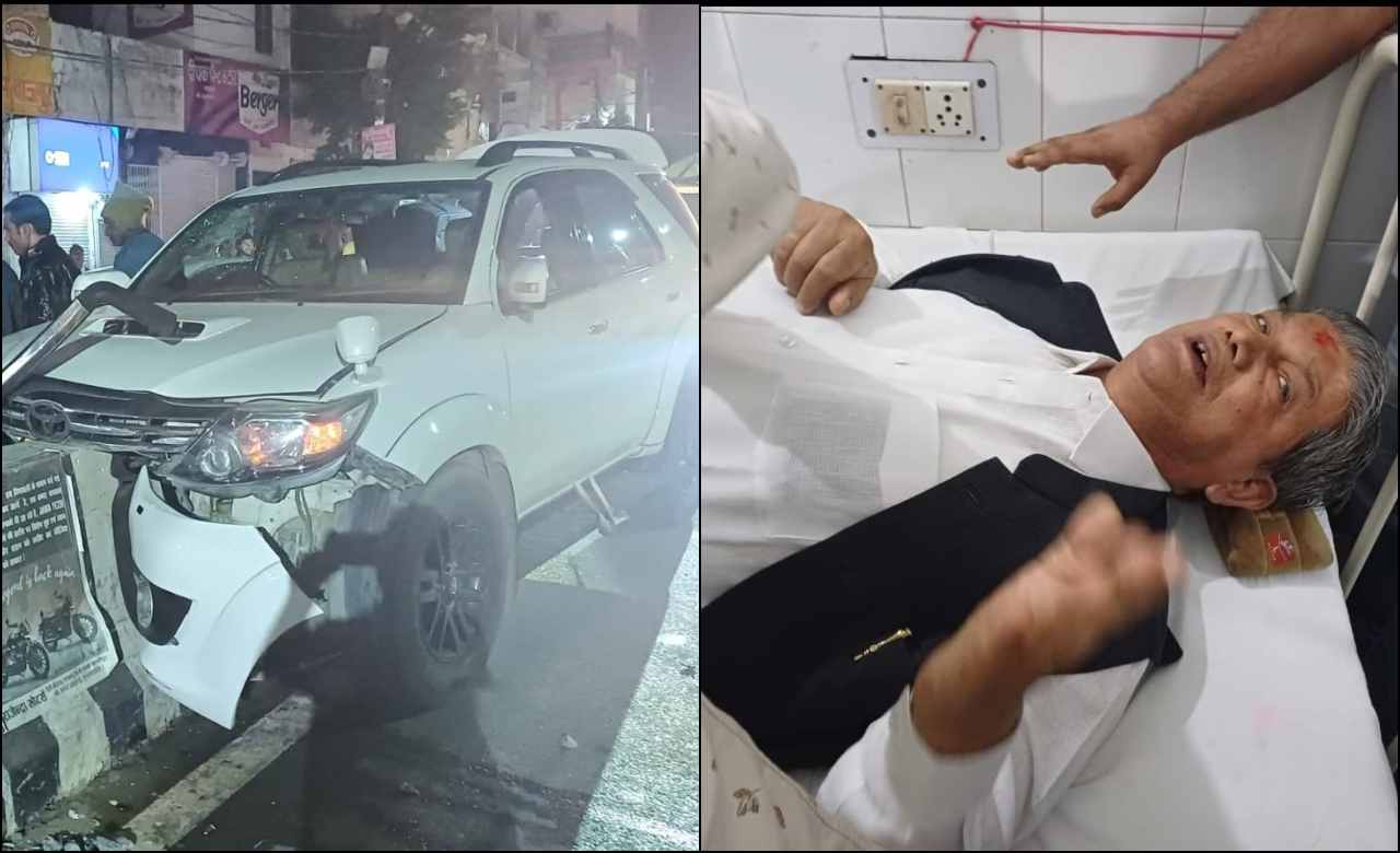 HARISH RAWAT CAR ACCIDENT