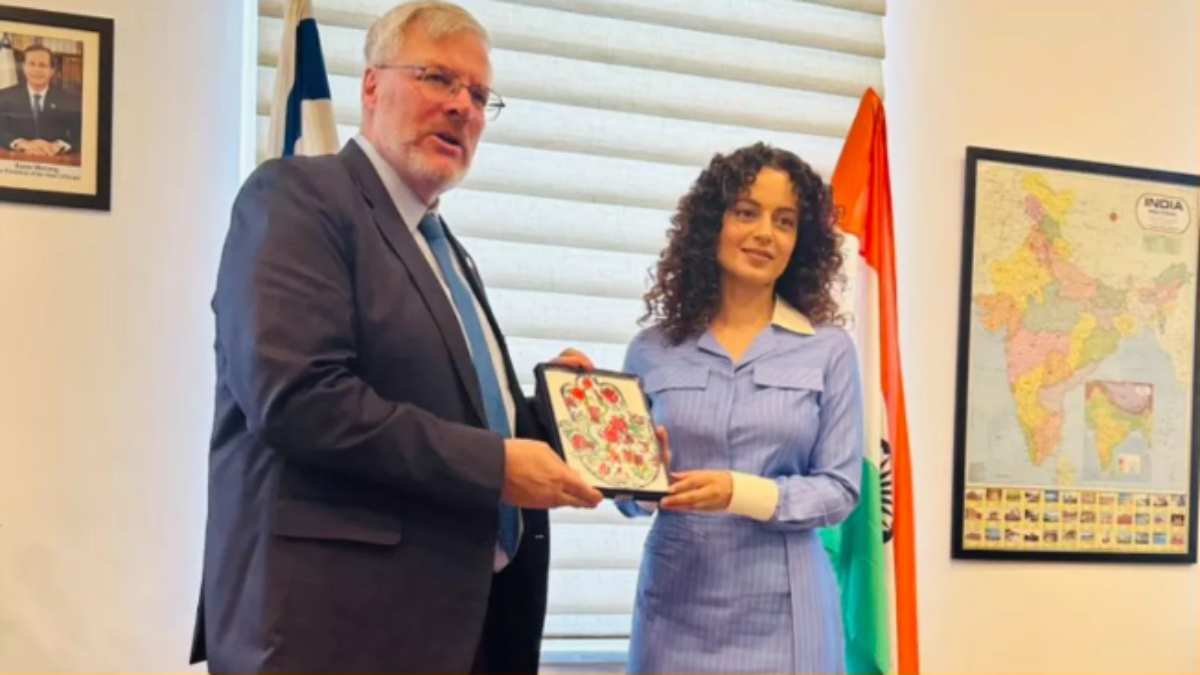 kangana ranaut meet israel ambassador
