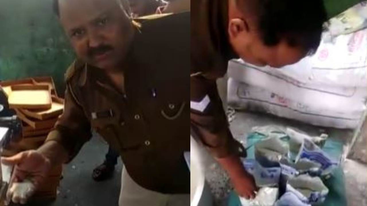 मिठाई बनाने में हो रहा पुट्ठी का इस्तेमाल