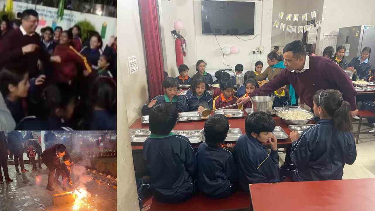 bacchon ke sath manayi diwali