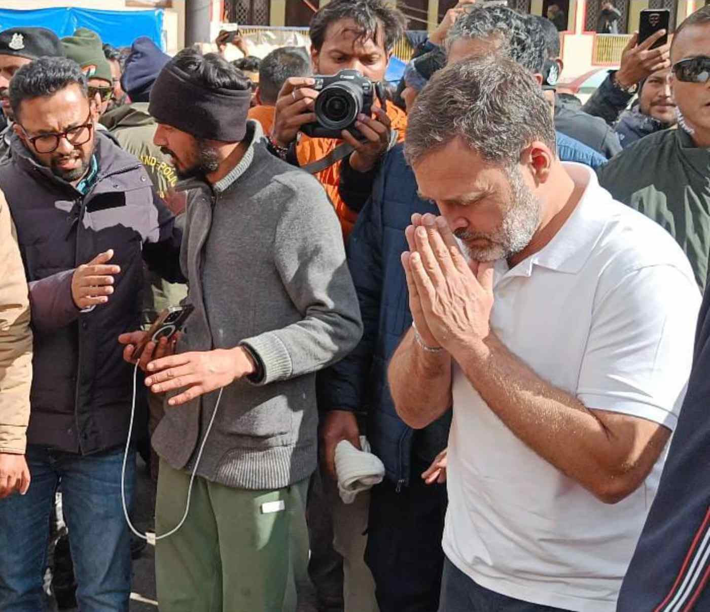 राहुल गांधी केदारनाथ