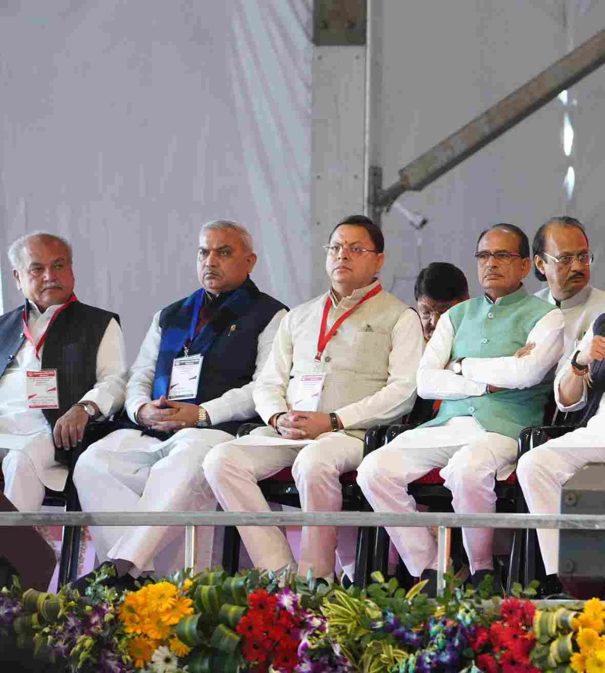 CM DHAMI IN MADHYA PRADESH