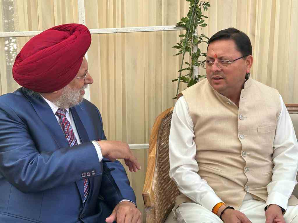 cm dhami with jagjit singh dardi
