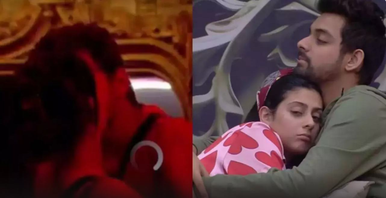 bigg boss 17 Isha-Samarth liplock