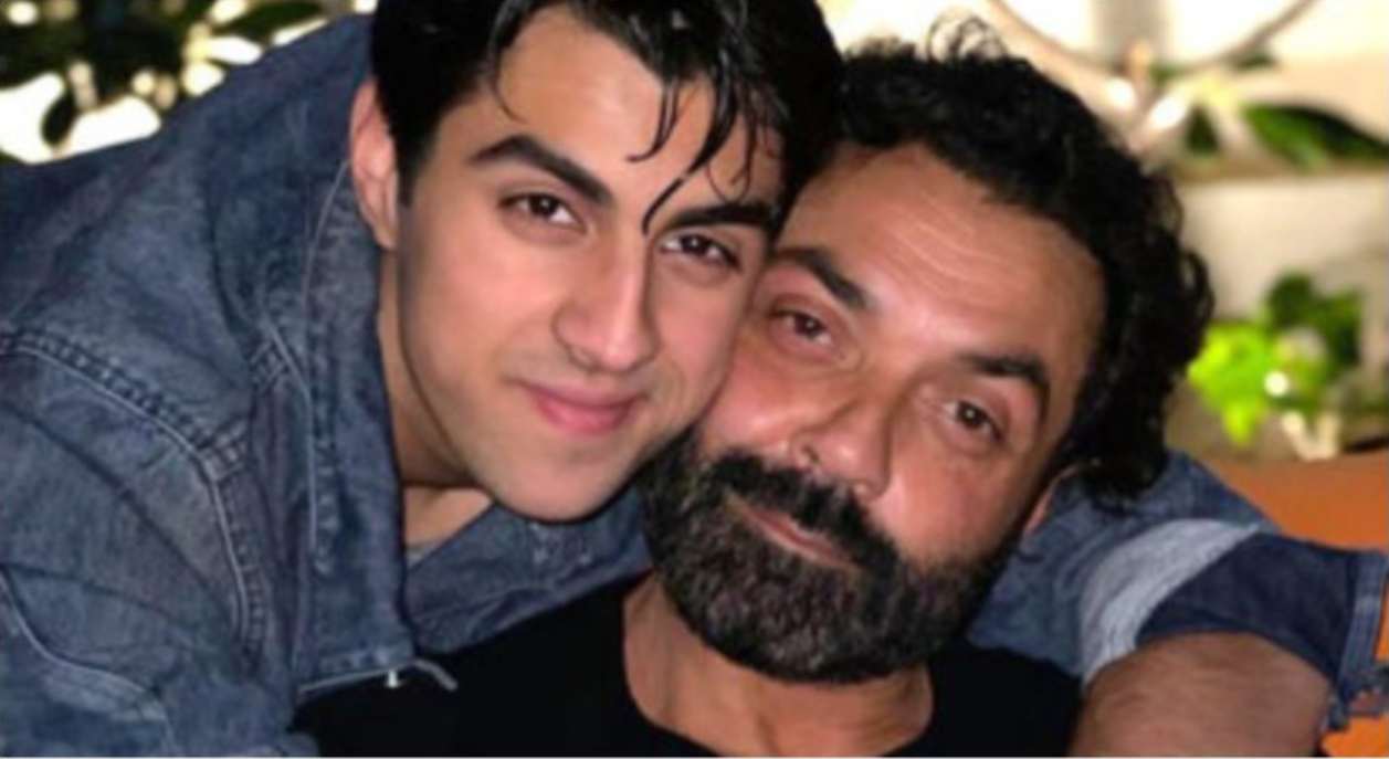 bobby deol and son aryaman deol