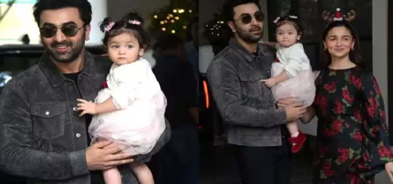 ranbir kapoor-alia daughter raha face revealed