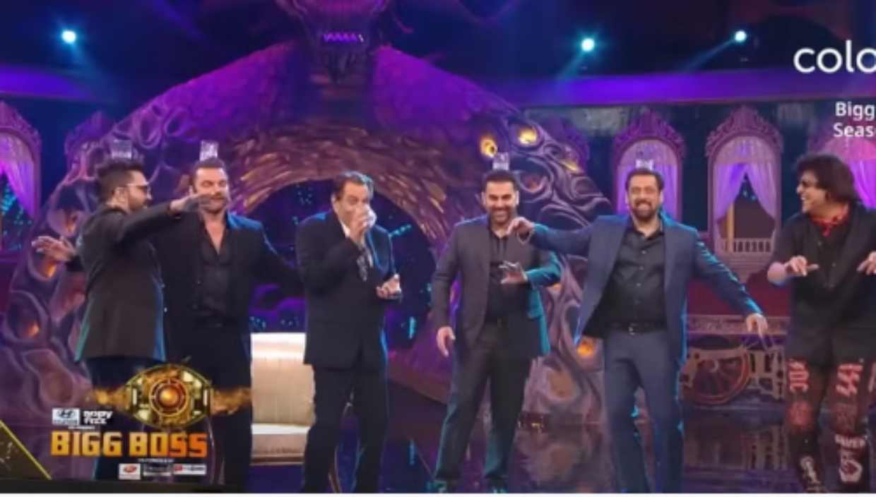 salman khan dharmendra dance on jamal kudu song