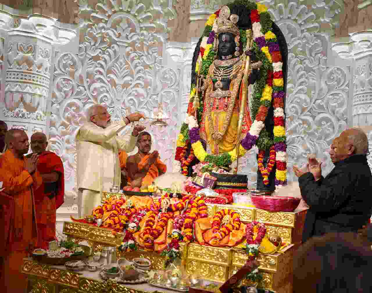PM Modi gets 'Rajarshi title' in Pran Pratistha