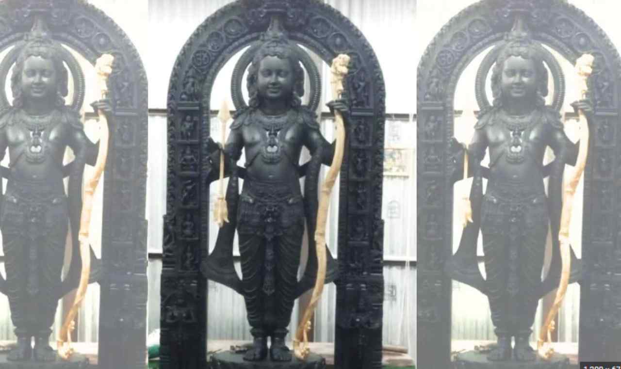 Ram Lalla idol: Full picture of Lord Ram not yet released, know why the idol was made of black stone?