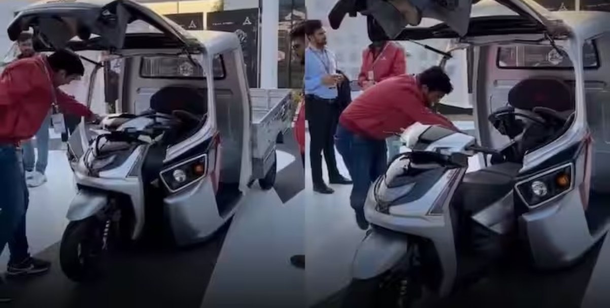 hero convertible scooter