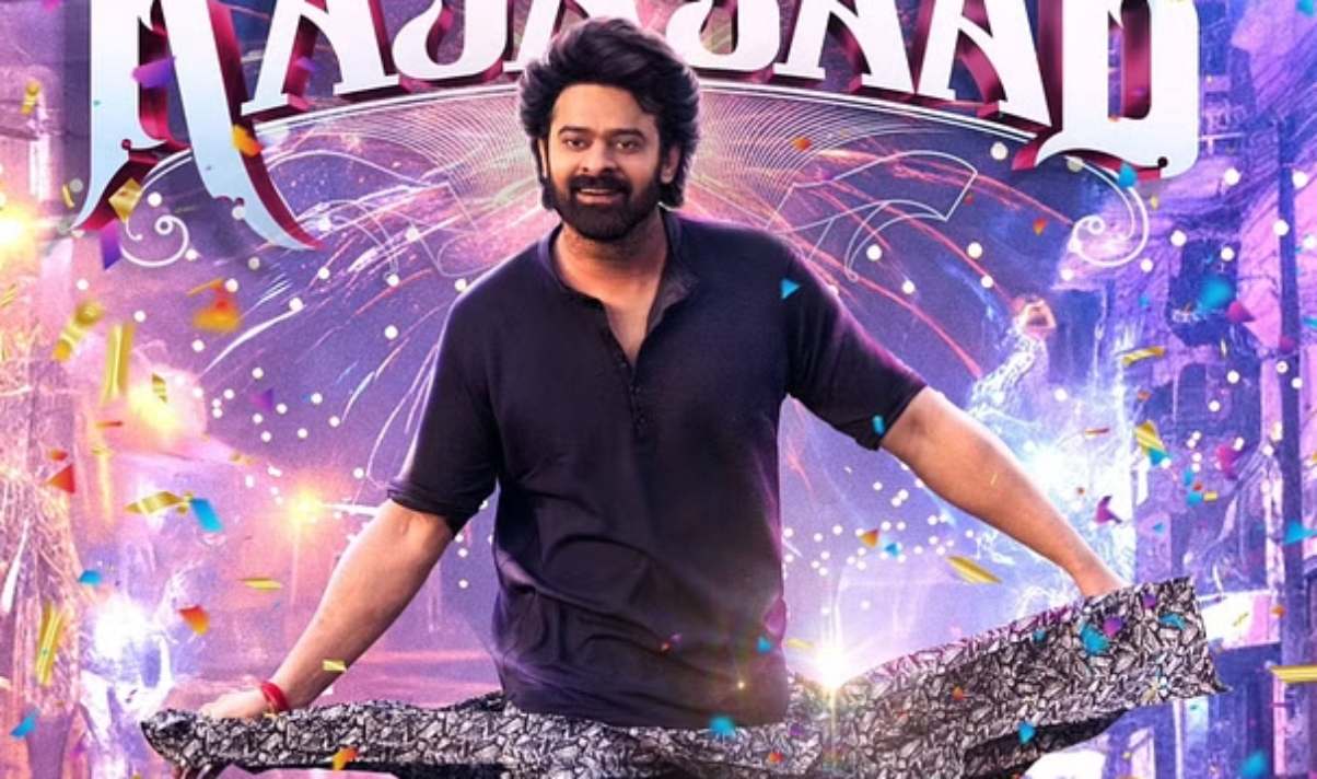 prabhas the raja saab poster