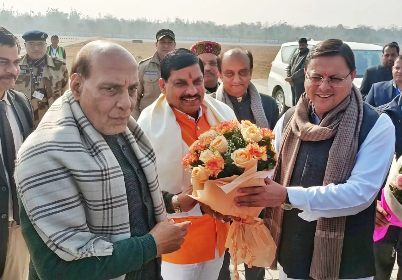 सीएम धामी ने किया स्वागत