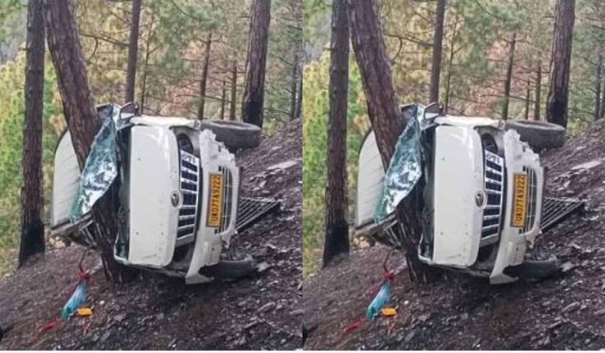 उत्तरकाशी में सड़क हादसा, खाई में गिरा मैक्स वाहन, ड्राइवर समेत दो की मौत