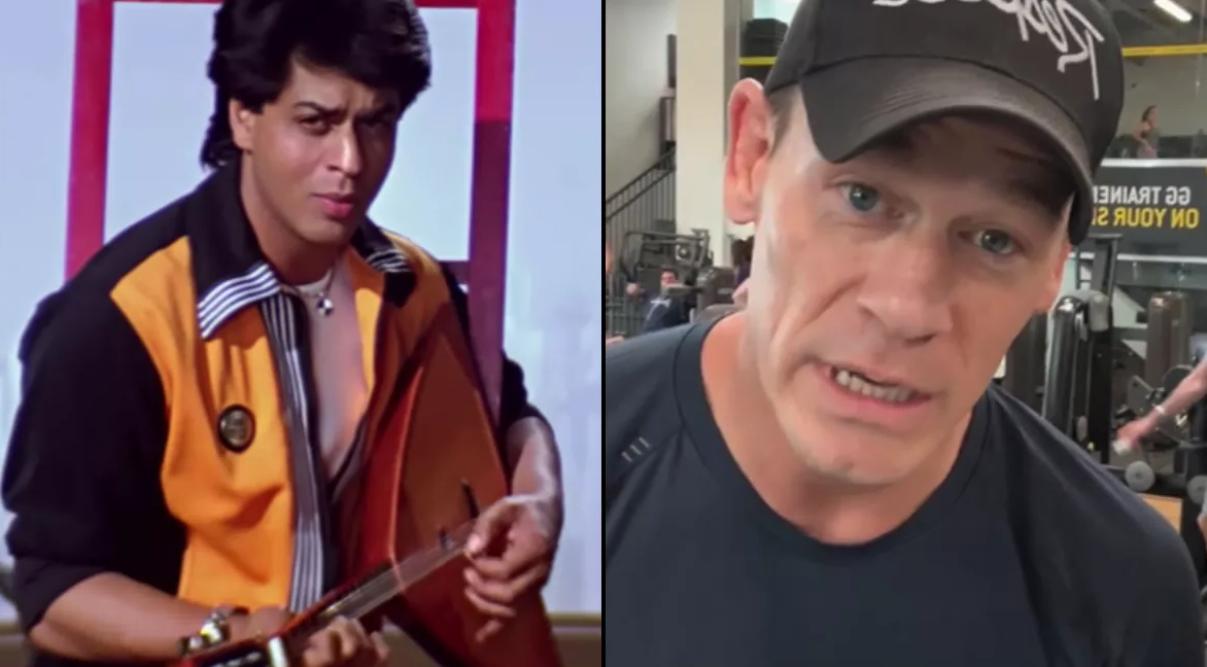 John Cena Sing Shah Rukh Khan Song bholi si surat
