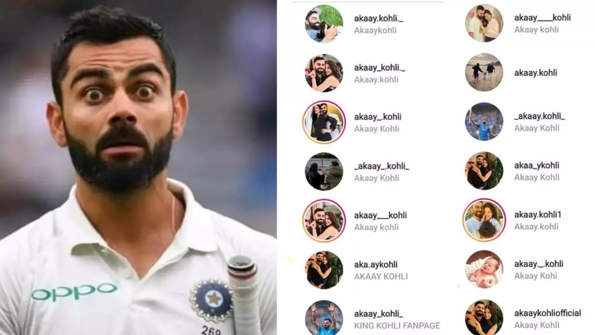 Virat-Anushka SON AKAAY FAKE ACCOUNT