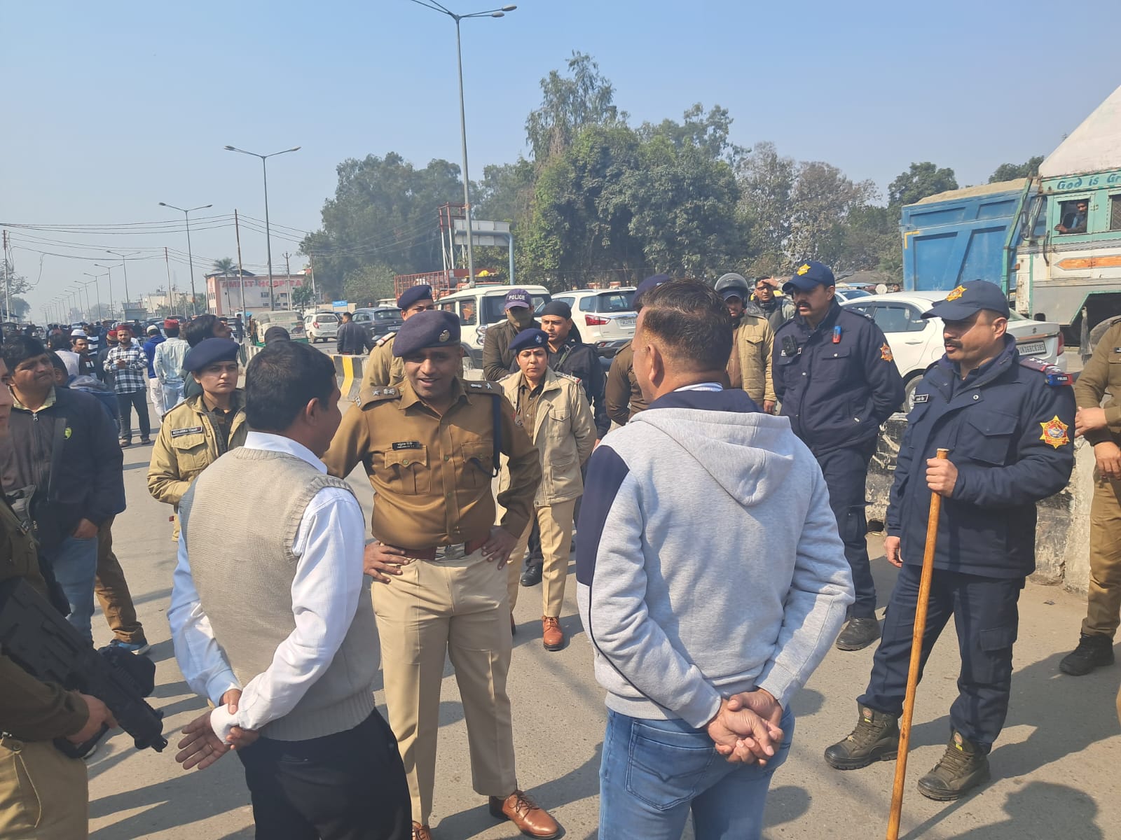 udham singh nagar हल्द्वानी हिंसा के बाद अलर्ट मोड में पुलिस
