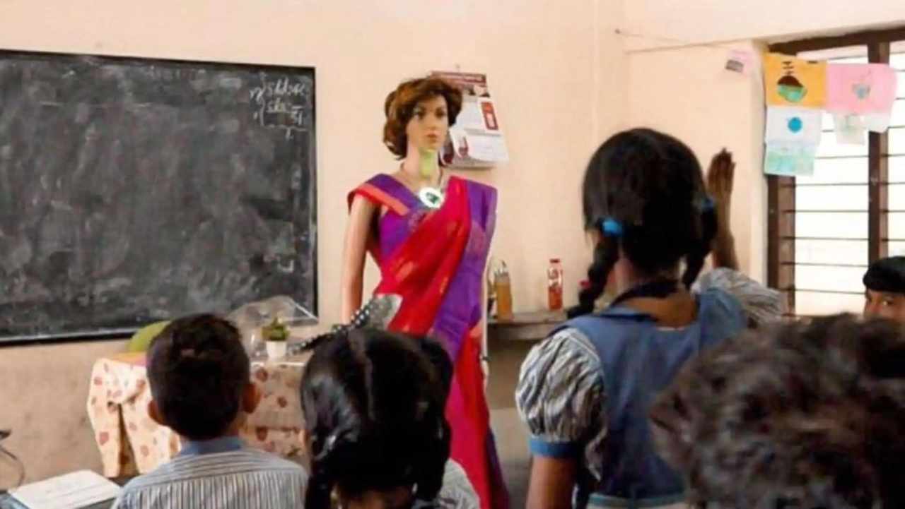 The country got its first AI teacher