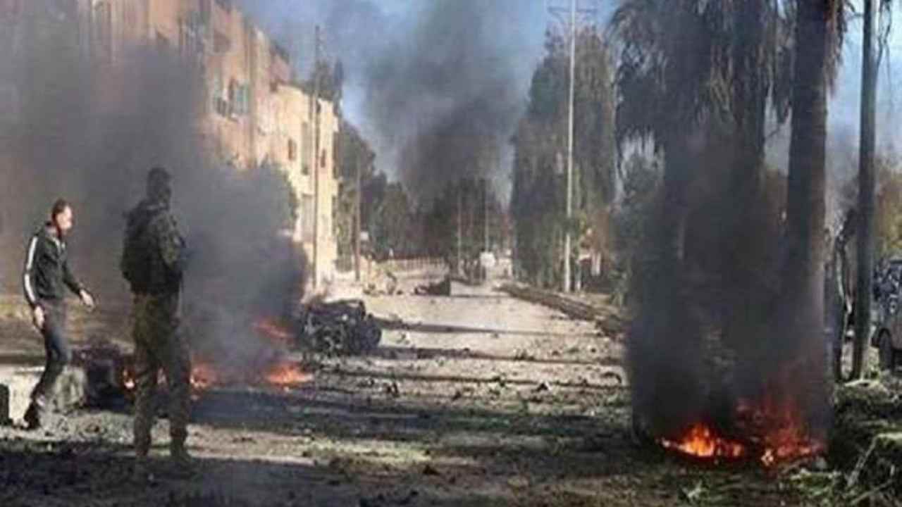 IS terrorists attack