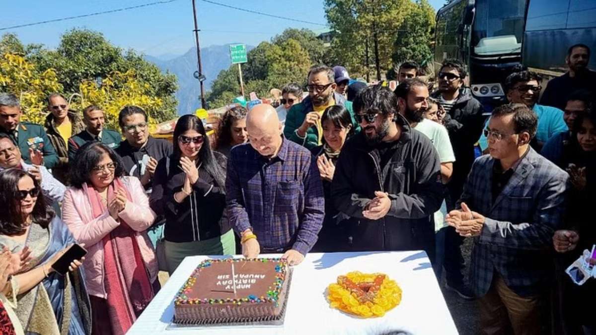 ANUPAM KHER BIRTHDAY lansdowne uttarakhand