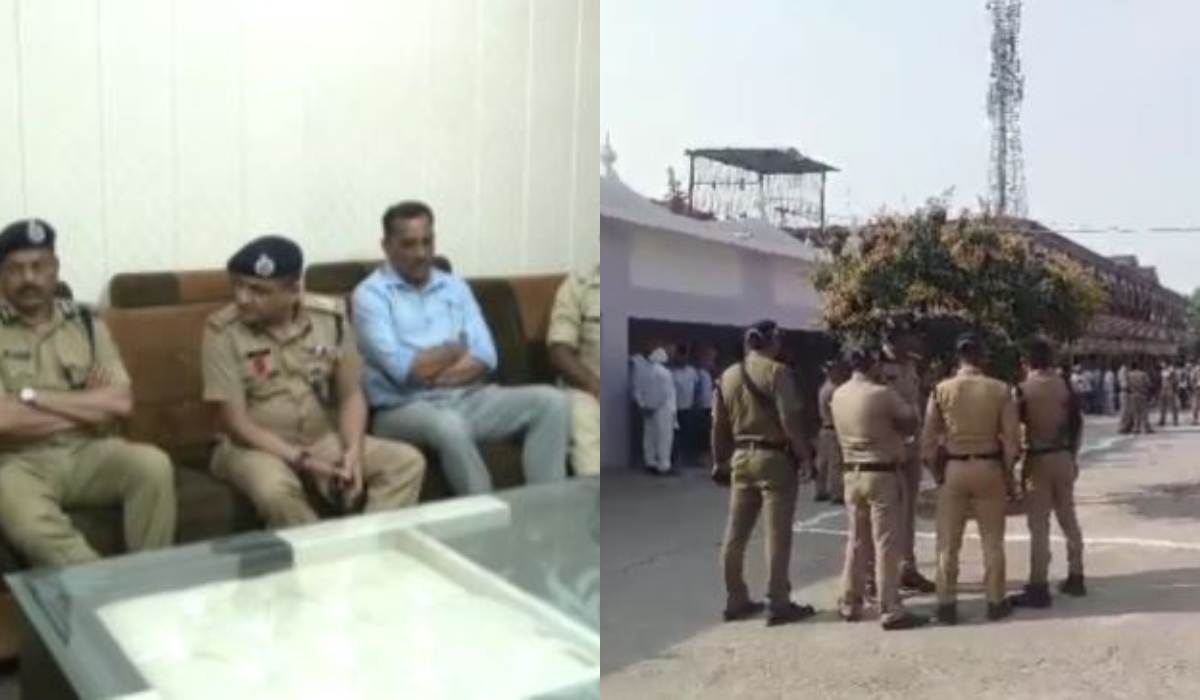 नानकमत्ता गुरुद्वारे पहुंचे DGP