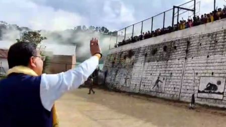 CM DHAMI IN ALMORA