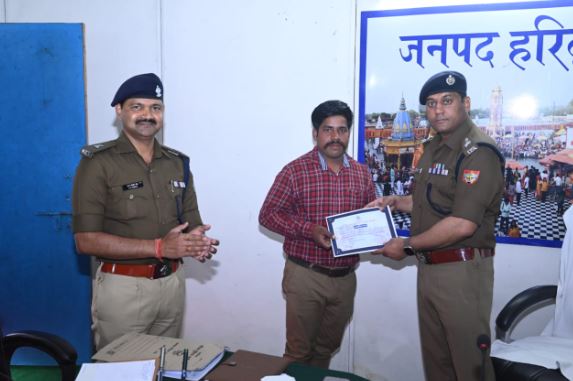 SSP ने किया मोनू जलवीर को 'मैन ऑफ द मंथ' से सम्मनित