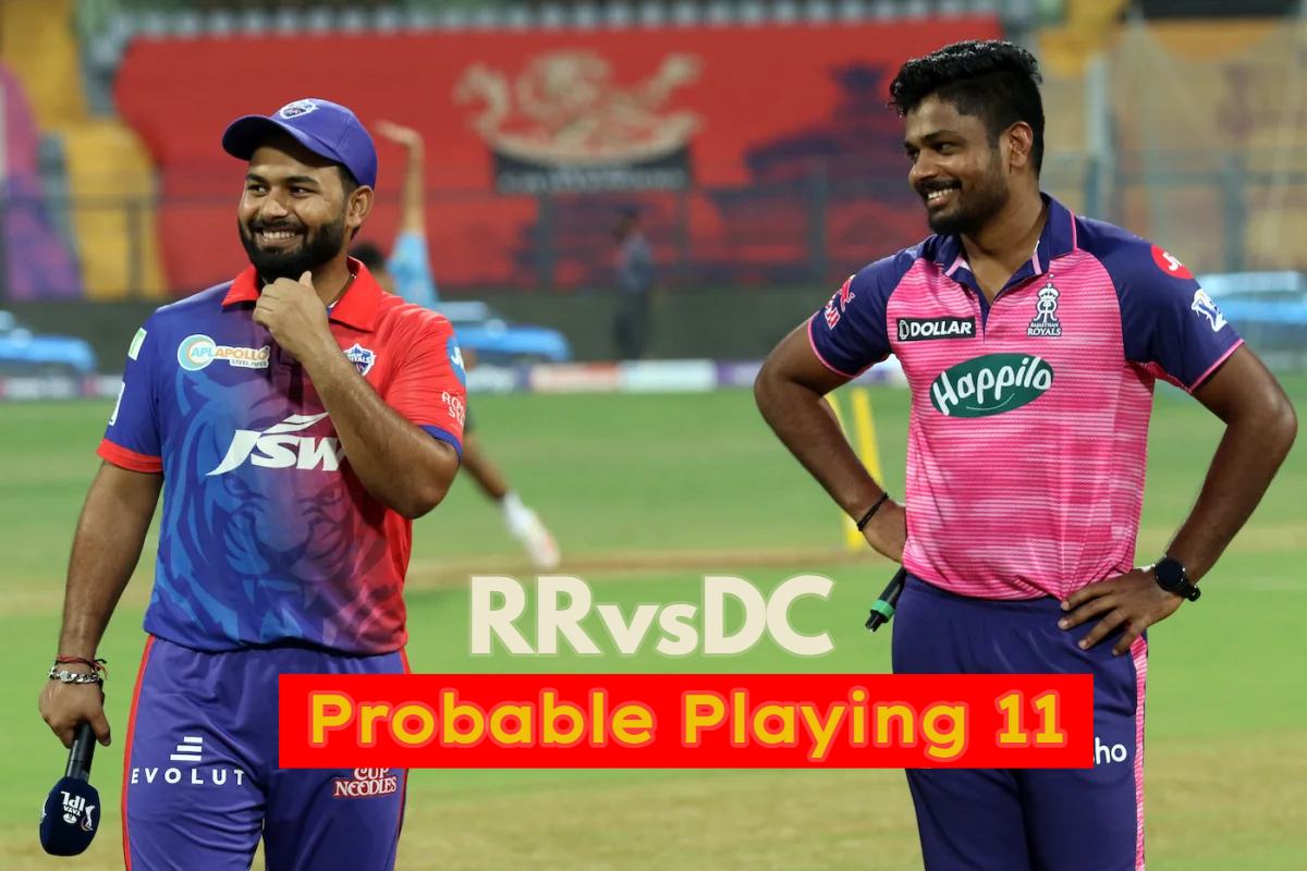 Sanju-Samson-Rishabh-Pant rrvsdc playing 11