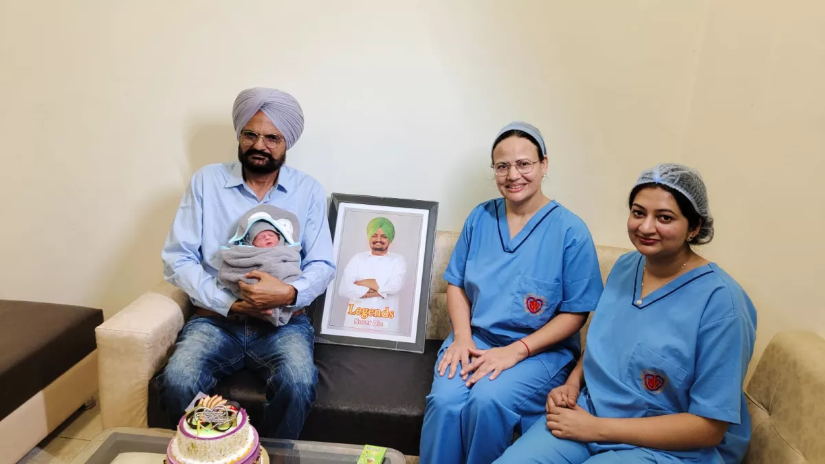 Sidhu Moose Wala mother gave birth to a baby boy