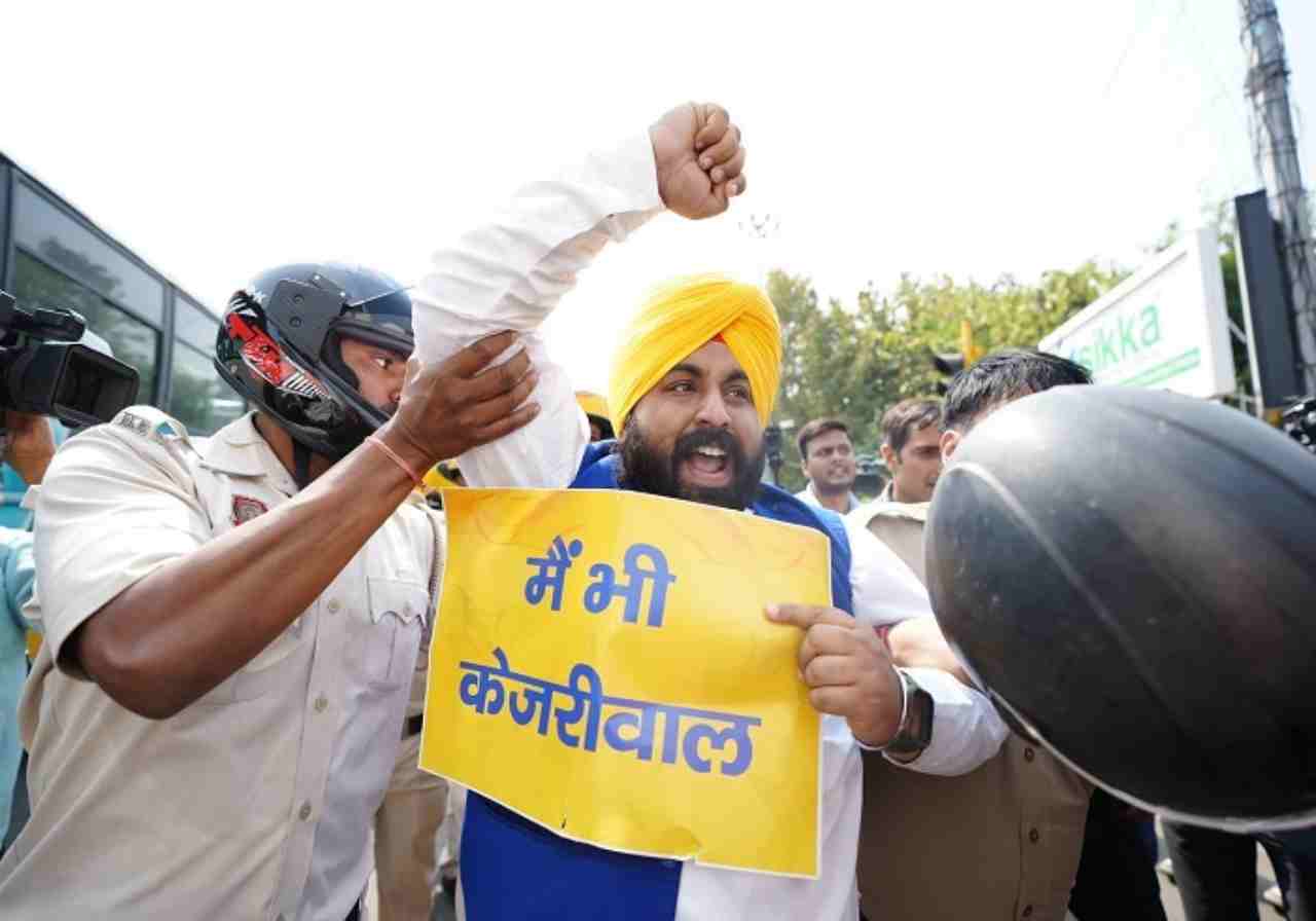 Punjab minister Harjot Singh Bains in custody