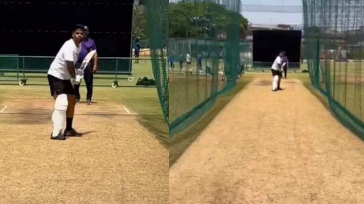 suryakumar yadav batting in nets video viral