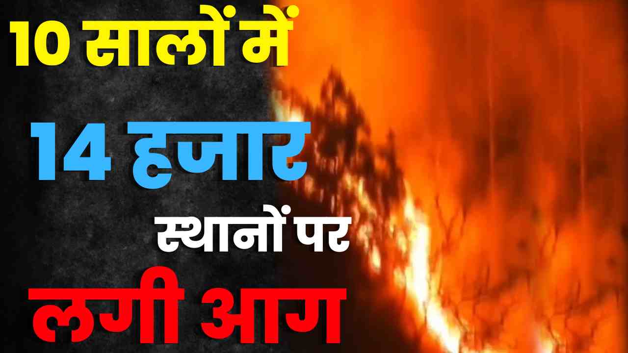 10 सालों में आग के आंकड़े