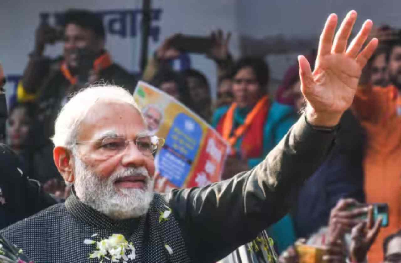 PM Modi reached Rudrapu