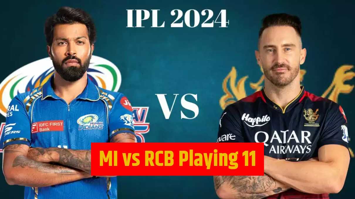 MI vs RCB Playing 11