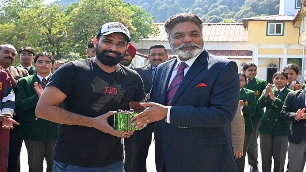 Mohammed Shami in nainital