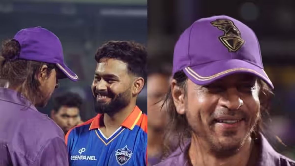 Shah Rukh Khan RISHABH PANT VIRAL VIDEO DCvsKKR