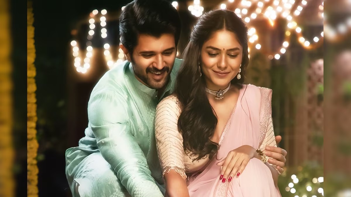 VIJAY DEVARKONDA AND MRUNAL THAKUR family-star