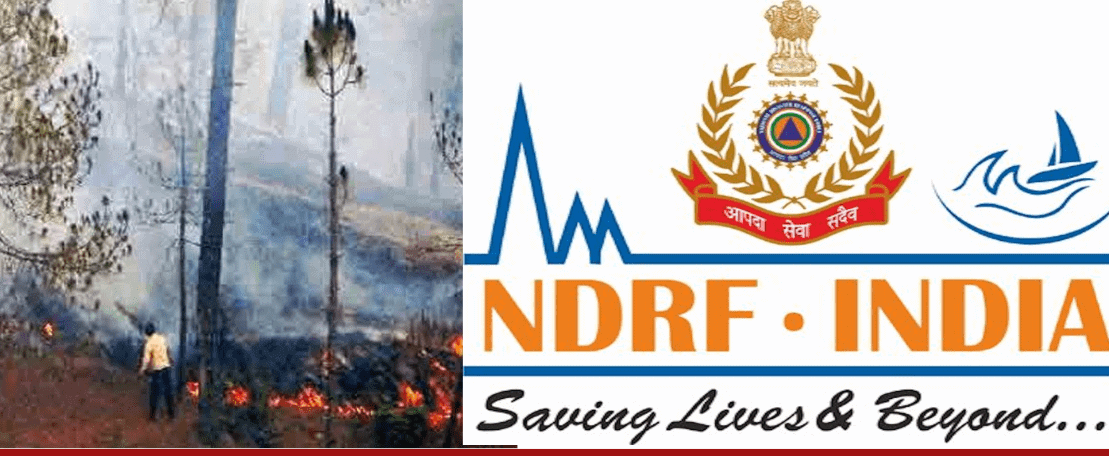 ndrf आग बुझाएगी