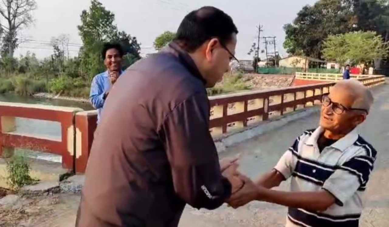 सीएम धामी वॉक