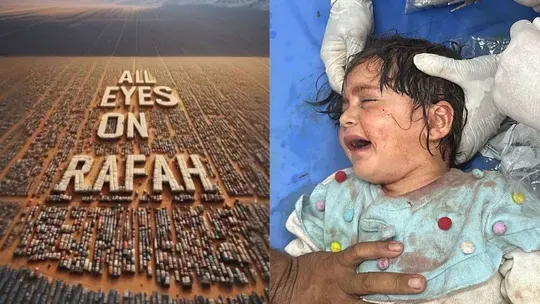 All Eyes On Rafah ISRAEL ATTACK ON RAFAH