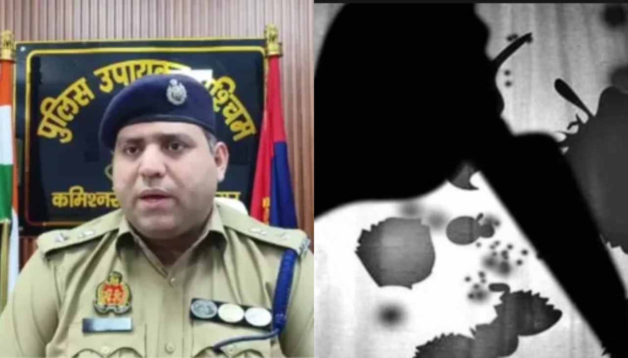 The neck of the child who became 'Demon' cut from the child who became 'Goddess Kali'