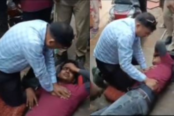 केदारनाथ धाम के दर्शन कर लौट रहे श्रद्धालु को घोड़े ने मारी लात, हालत बिगड़ी