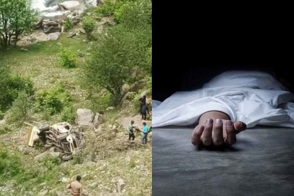 यमुनोत्री हाईवे पर सड़क हादसा, अनियंत्रित होकर खाई में गिरा यूटिलिटी वाहन, ड्राइवर की मौत