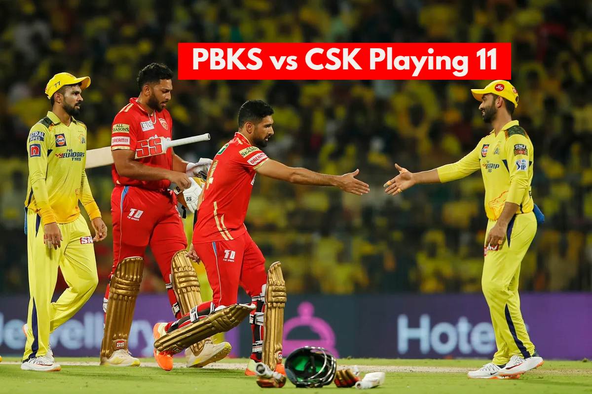 PBKS vs CSK Playing 11_
