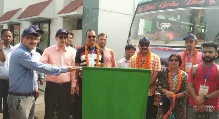 टनकपुर से आदि कैलाश के लिए रवाना हुआ चौथा यात्रियों का दल