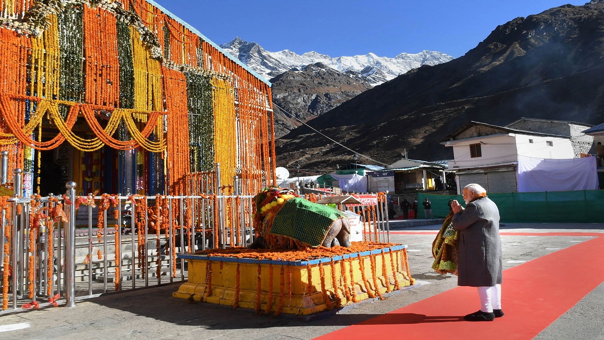pm modi kedarnath
