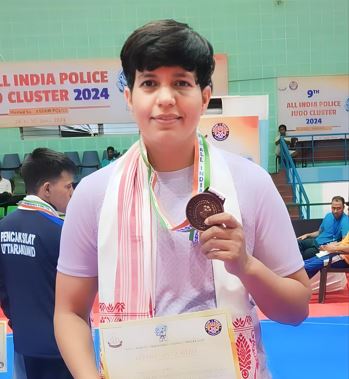 पुलिस के जवान ने बढ़ाया प्रदेश का मान, जूडो कलस्टर प्रतियोगिता में जीता कांस्य पदक