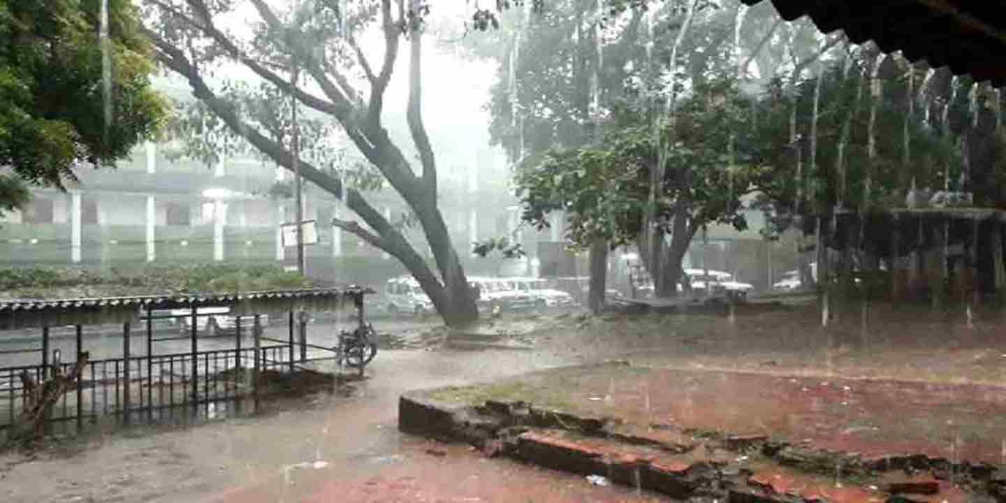 Heavy rain in Delhi after 88 years in the month of June