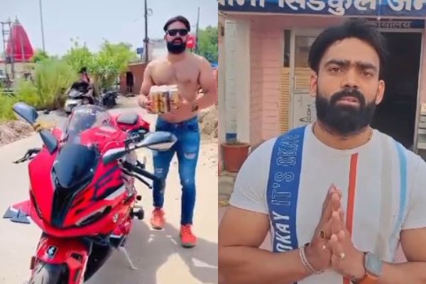 हरिद्वार में फॉलोवर बढ़ाने के लिए यूट्यूबर बांट रहा था बियर, वीडियो वायरल